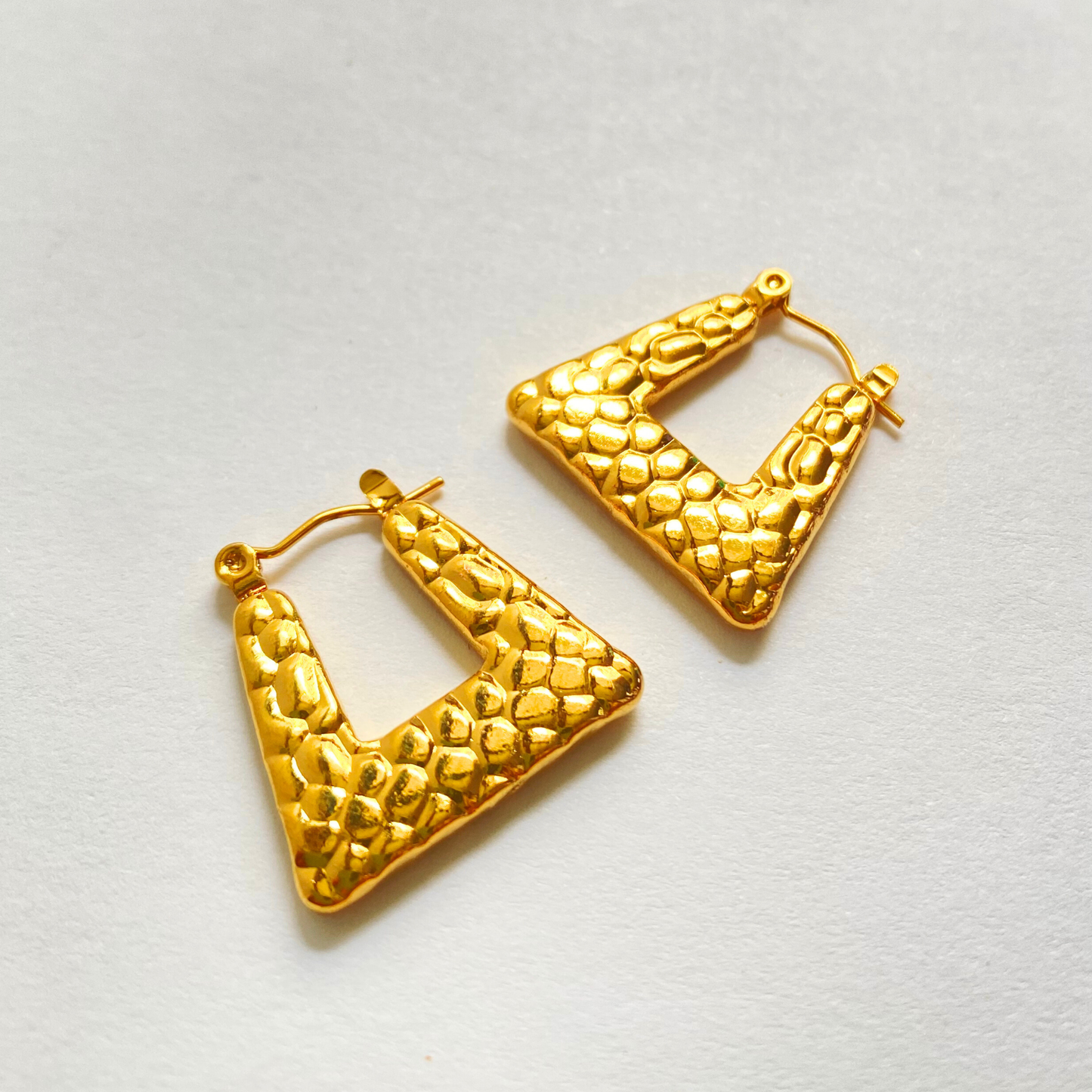 Square Honey Hoops