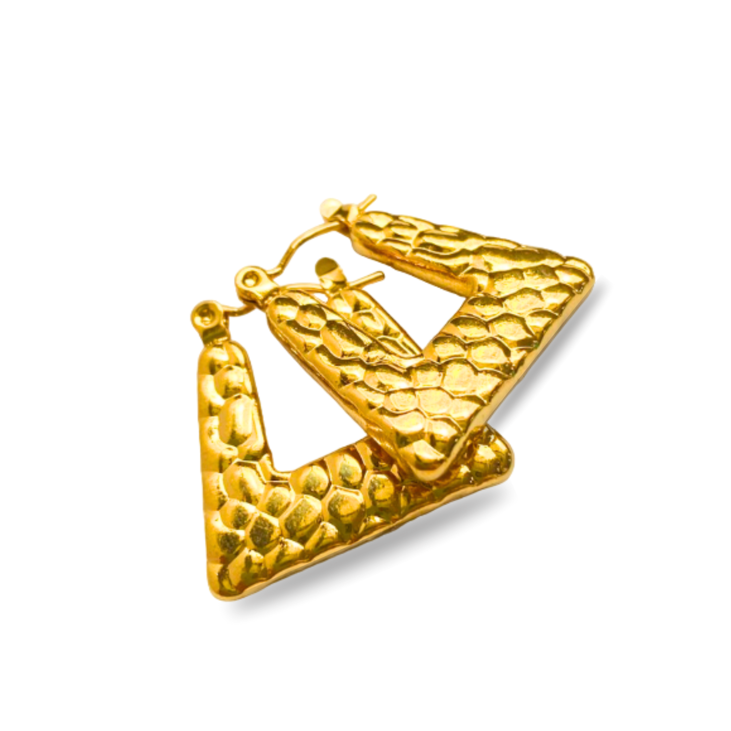 Square Honey Hoops