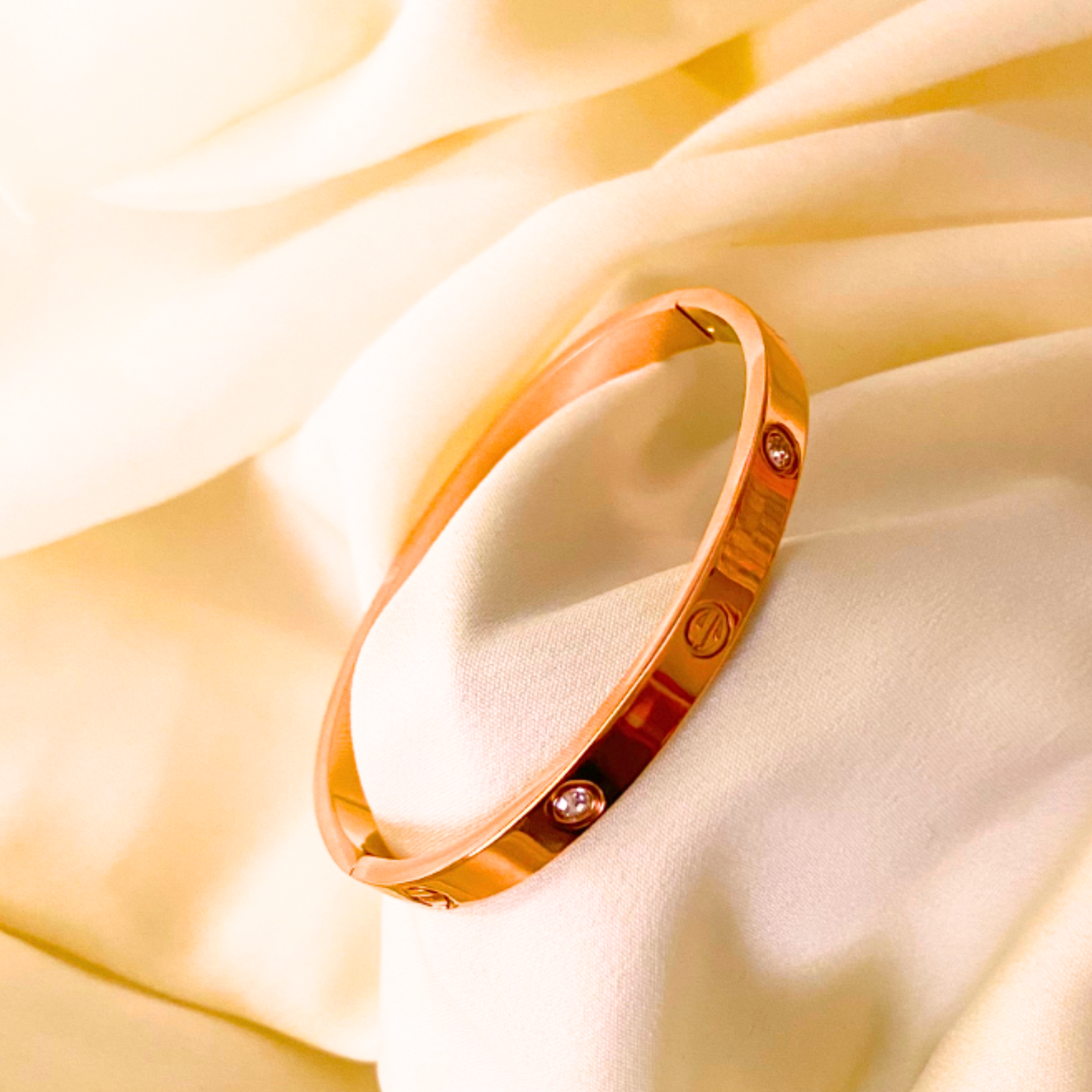 Baby Simple Rose Gold Bracelet