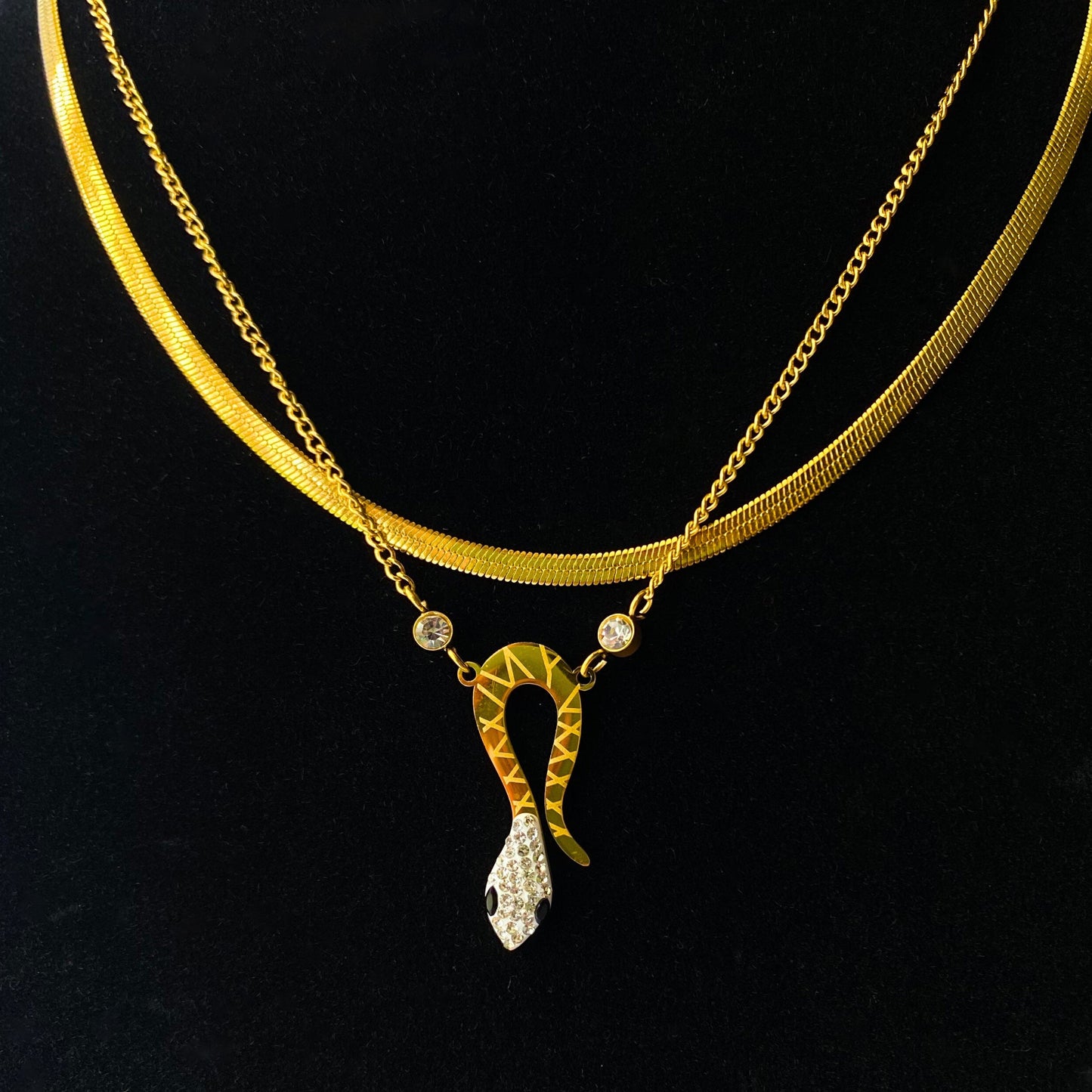 The Snake Design Necklace