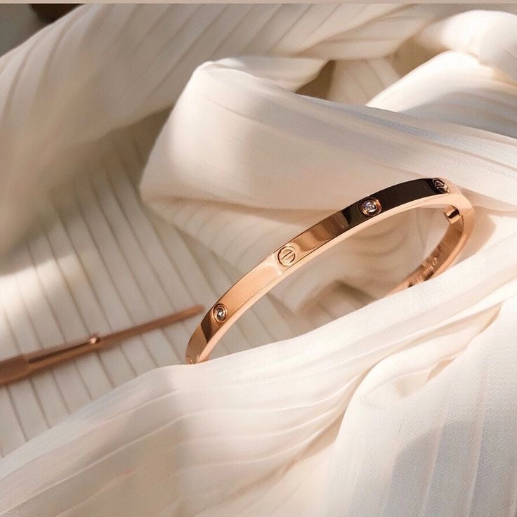 Baby Simple Rose Gold Bracelet