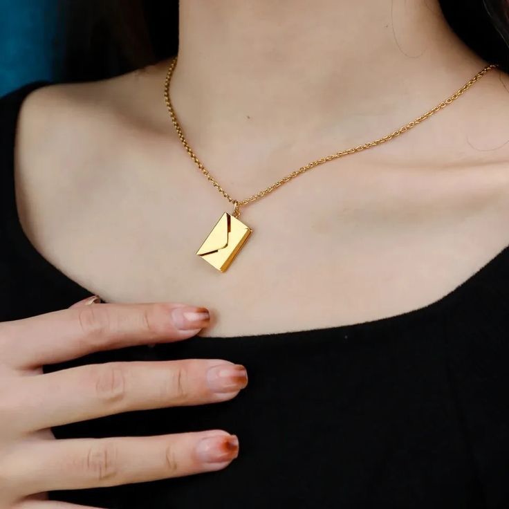 Love You Letter Necklace
