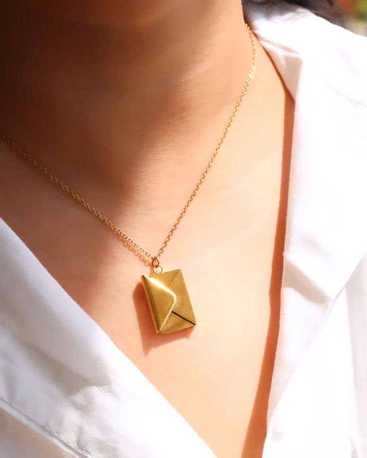 Love You Letter Necklace