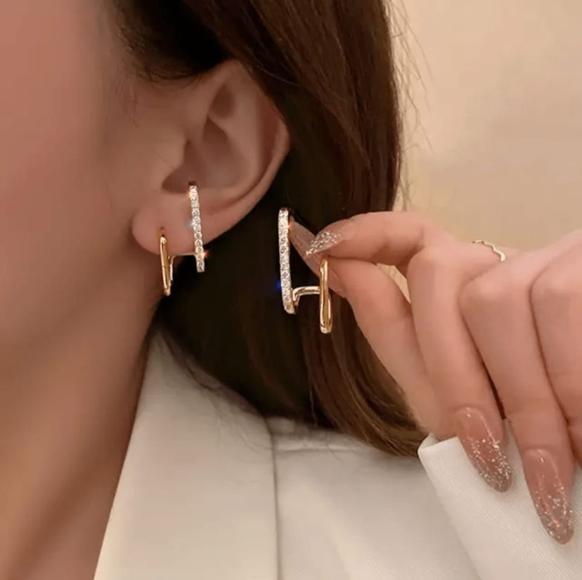 Double Fake It piercing