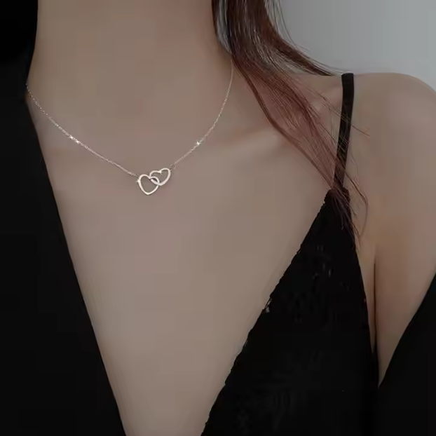 Dual Heart Necklace
