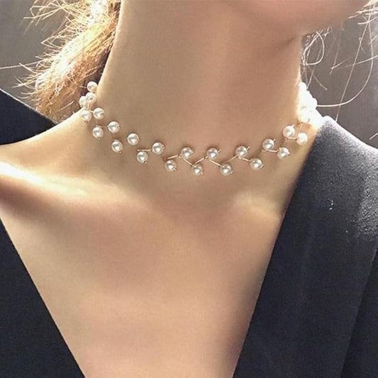 Pearl choker Necklace