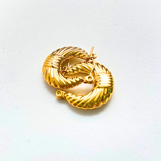 Ribbed Hoops