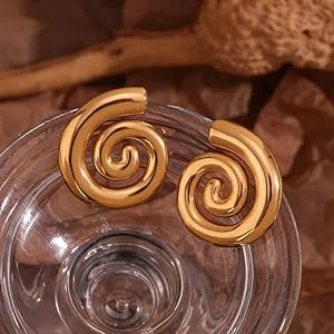 Snail Chunky Earring