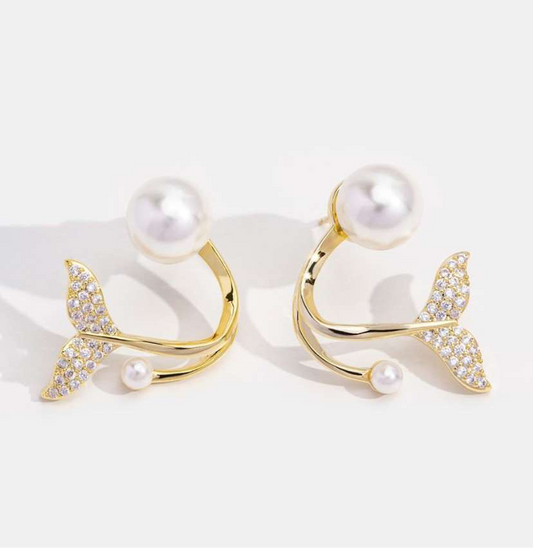 Fish Tail Earring