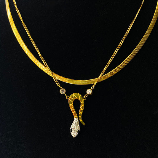 The Snake Design Necklace