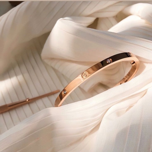 Baby Simple Rose Gold Bracelet