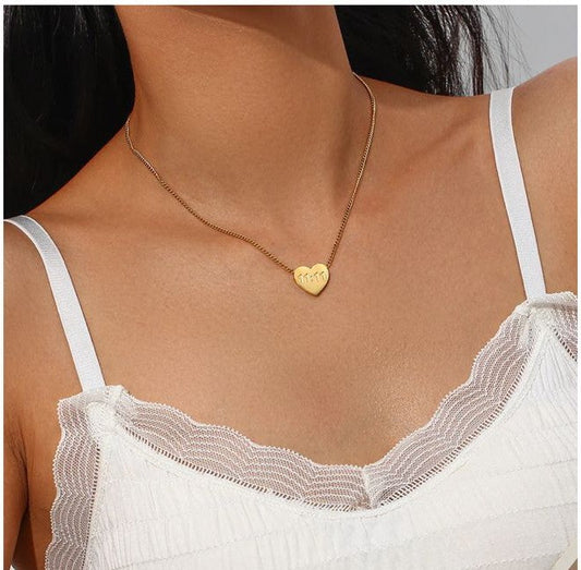 Aurora Heart Necklace