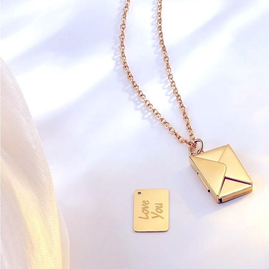 Love You Letter Necklace