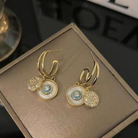 Double Round Hoop Earrings